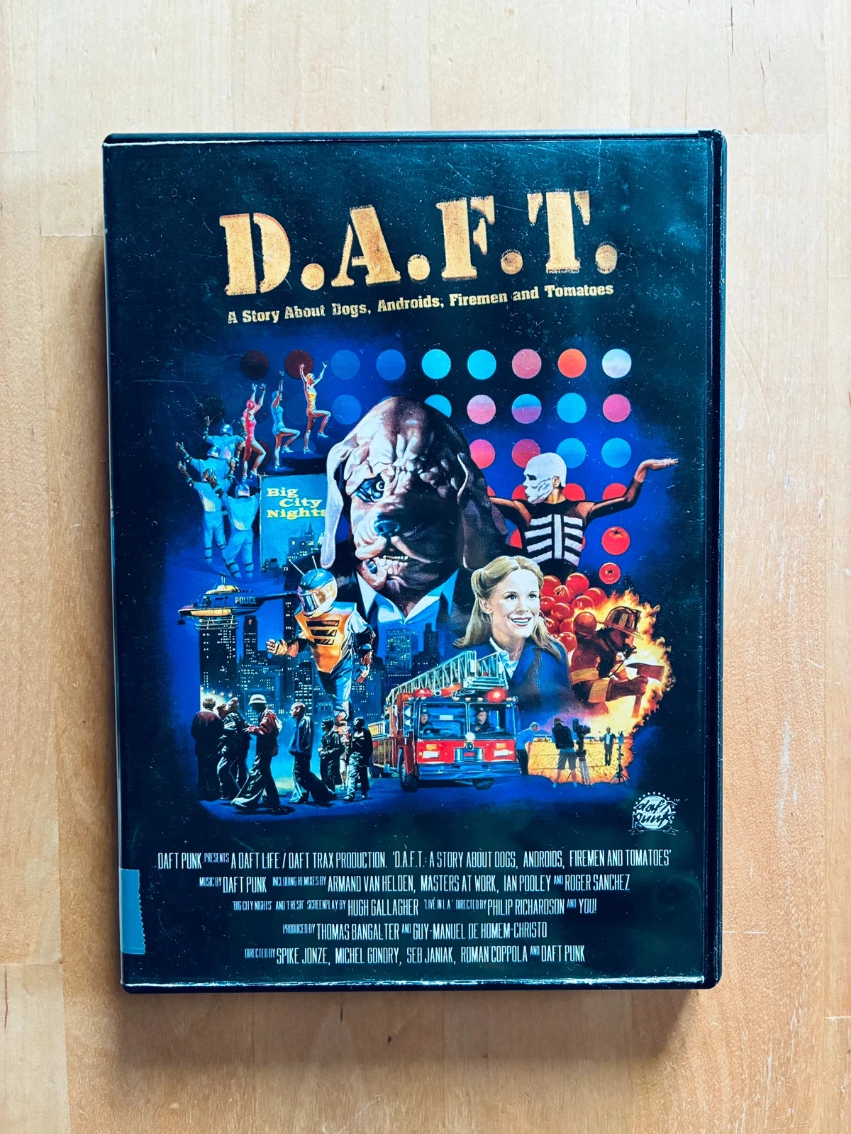 dvd D.A.F.T. Daft Punk.